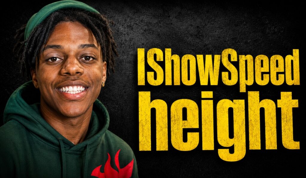 IShowSpeed Height: How Tall Is He Really?